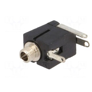 Socket | Jack 2,5mm | female | mono | with on/off switch