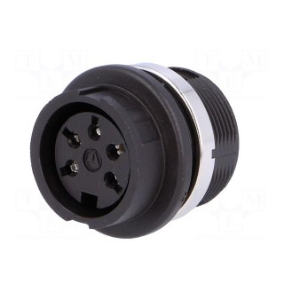 Socket | DIN | female | PIN: 5 | Layout: 240° | soldering | 300V | 5A | 0.5mm2