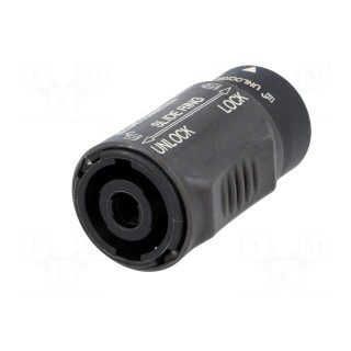 Adapter | PIN: 4 | for cable | 30A | 250V | Series: speakON