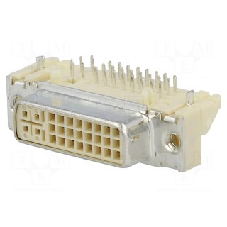 Connector: DVI-I | socket | MicroCross DVI | PIN: 29 | gold-plated