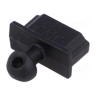 Protection cap | Colour: black | Application: HDMI sockets