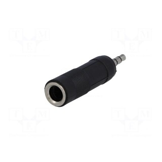 Adapter | Jack 3.5mm plug,Jack 6,3mm socket | stereo