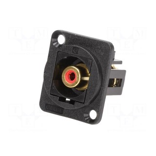 Coupler | RCA socket,both sides | XLR standard | 19x24mm | FT