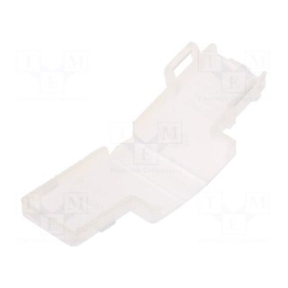 Accessories: terminals cover | female | straight