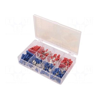 Kit: connectors | insulated | 150pcs.