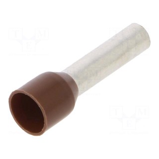 Tip: bootlace ferrule | insulated | copper | 10mm2 | 18mm | tinned | 8AWG