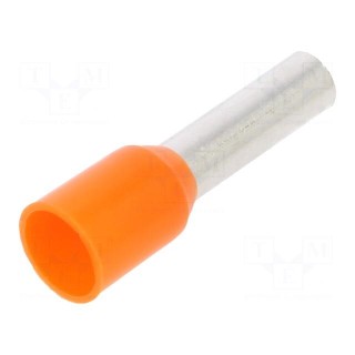Tip: bootlace ferrule | insulated | copper | 4mm2 | 10mm | tinned | 12AWG