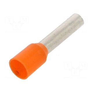 Tip: bootlace ferrule | insulated | copper | 4mm2 | 12mm | tinned | 12AWG