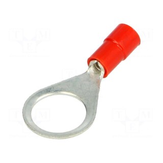 Ring terminal | M10 | Ø: 10.4mm | 0.25÷1.5mm2 | crimped | for cable