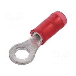 Ring terminal | M3,5 | Ø: 3.68mm | 0.3÷1.42mm2 | crimped | for cable