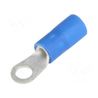 Ring terminal | M3,5 | Ø: 3.7mm | 1÷2.5mm2 | crimped | for cable | tinned