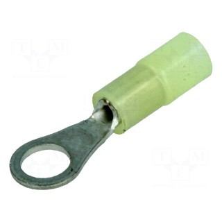 Ring terminal | M3 | Ø: 3.2mm | 0.1÷0.5mm2 | crimped | for cable | tinned