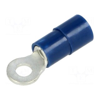 Ring terminal | M3 | Ø: 3.2mm | 1.5÷2.5mm2 | crimped | for cable | tinned