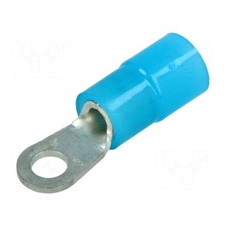 Ring terminal | M3 | Ø: 3.2mm | 1÷2.5mm2 | crimped | for cable | tinned