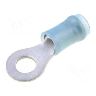 Ring terminal | M4 | Ø: 4.34mm | 1.25÷2mm2 | crimped | for cable | tinned