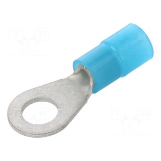 Ring terminal | M5 | Ø: 5.3mm | 1÷2.5mm2 | crimped | for cable | tinned