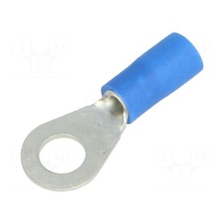 Ring terminal | M5 | Ø: 5.3mm | 1÷2.5mm2 | crimped | for cable | tinned