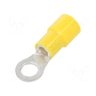 Ring terminal | M5 | Ø: 5.3mm | 2.63÷6.64mm2 | crimped | for cable