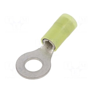 Ring terminal | M6 | 2.5÷6mm2 | insulated | tinned | copper | -55÷105°C