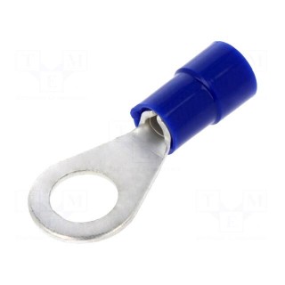 Ring terminal | M6 | Ø: 6.2mm | 1.5÷2.5mm2 | crimped | for cable | tinned