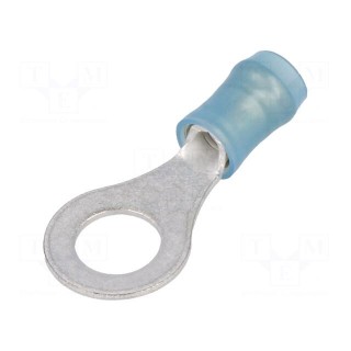 Ring terminal | M6 | Ø: 6.73mm | 1.25÷2mm2 | crimped | for cable | tinned