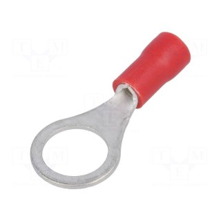 Ring terminal | M8 | Ø: 8.4mm | 0.5÷1mm2 | crimped | for cable | tinned