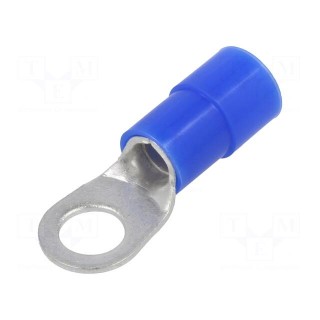 Tip: ring | M8 | Ø: 8.5mm | 16mm2 | crimped | for cable | insulated | tinned
