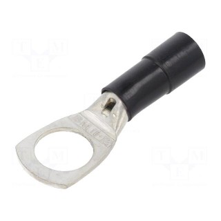 Tip: ring tube | M12 | Ø: 12.2mm | 10mm2 | crimped | for cable | insulated