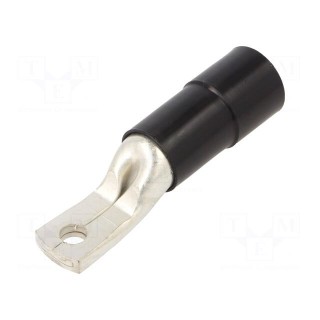 Tip: ring tube | M8 | Ø: 8.4mm | 150mm2 | crimped | for cable | insulated