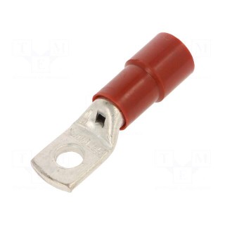 Tip: ring tube | M8 | Ø: 8.5mm | 35mm2 | crimped | for cable | insulated