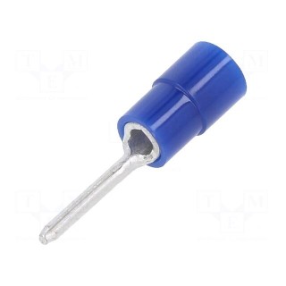 Tip: wire pin | Ø: 1.5mm | 1.04÷2.63mm2 | crimped | for cable | tinned
