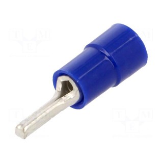 Wire pin terminal | Ø: 1.8mm | 1.5÷2.5mm2 | crimped | for cable | blue