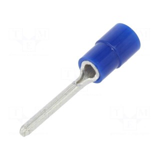 Tip: wire pin | Ø: 1.9mm | 1.04÷2.63mm2 | crimped | for cable | tinned