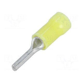 Wire pin terminal | Ø: 2.6mm | 3÷6mm2 | crimped | for cable | insulated