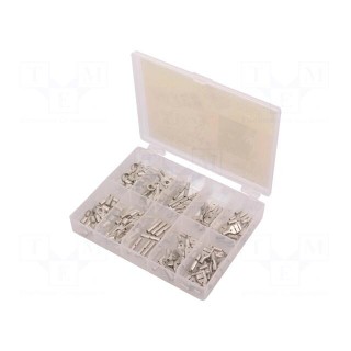 Kit: connectors | non-insulated | 150pcs.