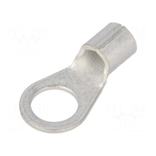 Ring terminal | M10 | 13÷15mm2 | crimped | for cable | non-insulated