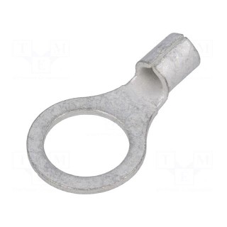 Ring terminal | M10 | 2.5÷6mm2 | non-insulated | tinned | copper