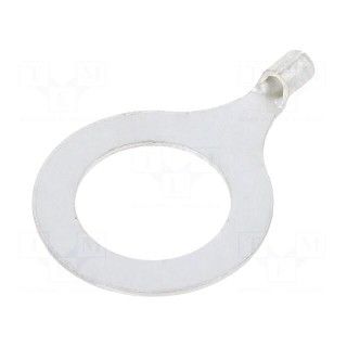 Tip: ring | M16 | 1÷2.5mm2 | crimped | for cable | non-insulated | tinned