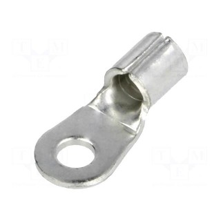 Ring terminal | M3,5 | 4÷6mm2 | crimped | for cable | non-insulated