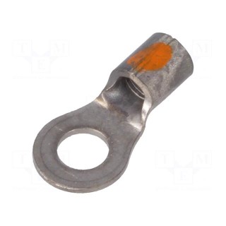 Tip: ring | M4,5 | 2.62÷6.64mm2 | crimped | for cable | non-insulated