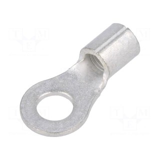 Ring terminal | M4,5 | 3÷6mm2 | crimped | for cable | non-insulated