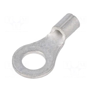 Ring terminal | M4 | 0.3÷1.42mm2 | crimped | for cable | non-insulated