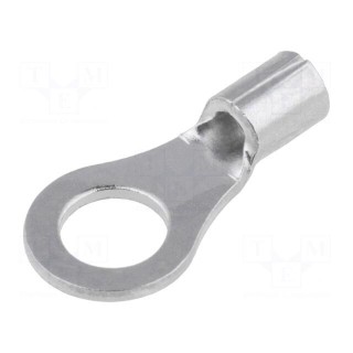 Ring terminal | M4 | 0.3÷1.42mm2 | crimped | for cable | non-insulated