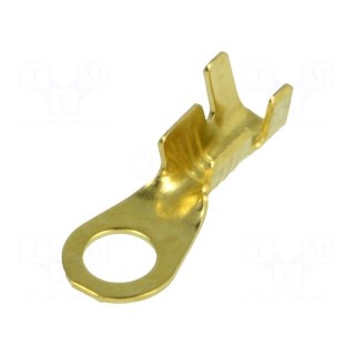 Ring terminal | M4 | 1÷2.5mm2 | crimped | for cable | non-insulated