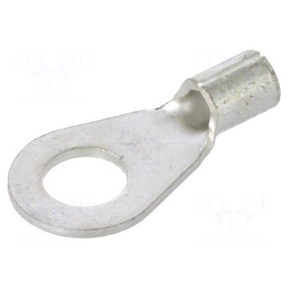 Ring terminal | M5 | 1÷2.5mm2 | crimped | for cable | non-insulated
