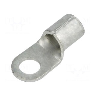 Ring terminal | M6 | 16mm2 | crimped | for cable | non-insulated | 6.4mm
