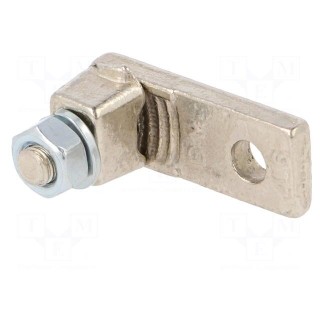 Tip: ring | M6 | 25mm2 | crimped | for cable | non-insulated | brass