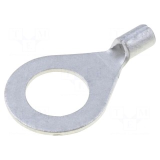 Ring terminal | M8 | 0.5÷1mm2 | crimped | for cable | non-insulated