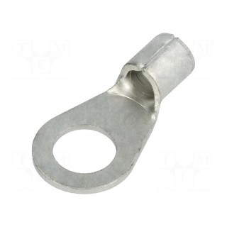 Ring terminal | M8 | 10mm2 | crimped | for cable | non-insulated | 8.4mm