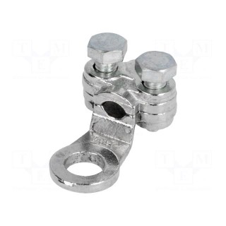 Ring terminal | M8 | 16mm2 | screw terminal | for cable | copper | 8.5mm